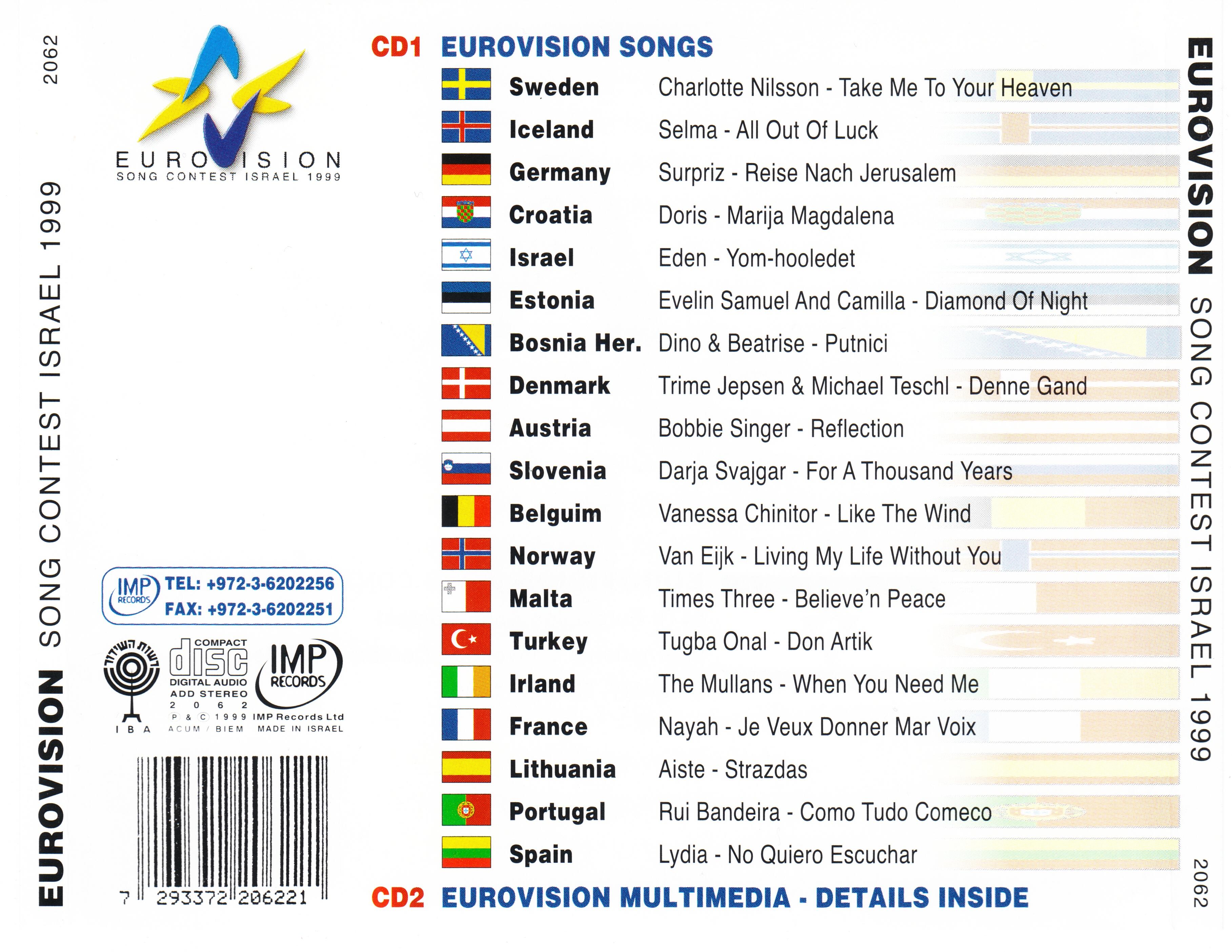 Eurovision Song Contest 1999; Israel : Back